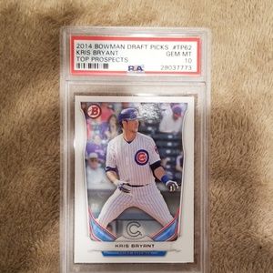 2014 Bowman Kris Bryant Rookie Card